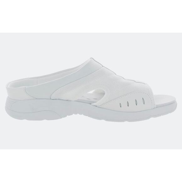 Easy Spirit White Slip On Sandals 7WW Traciee2 - Picture 2 of 5